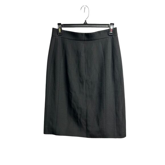 Lanvin River 2006 Black Wool Skirt Size 6 - Picture 1 of 4